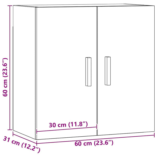Wandschrank Artisan-Eiche 60 cm