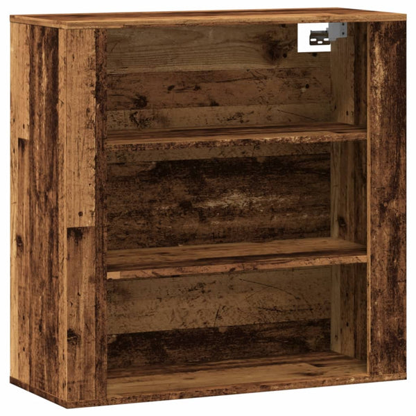 Wandschrank Altholz-Optik 80x80 cm