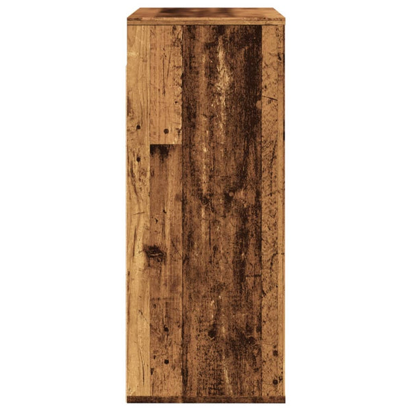 Wandschrank Altholz-Optik 80x80 cm