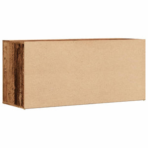 Schuhbank Altholz-Optik 100 cm