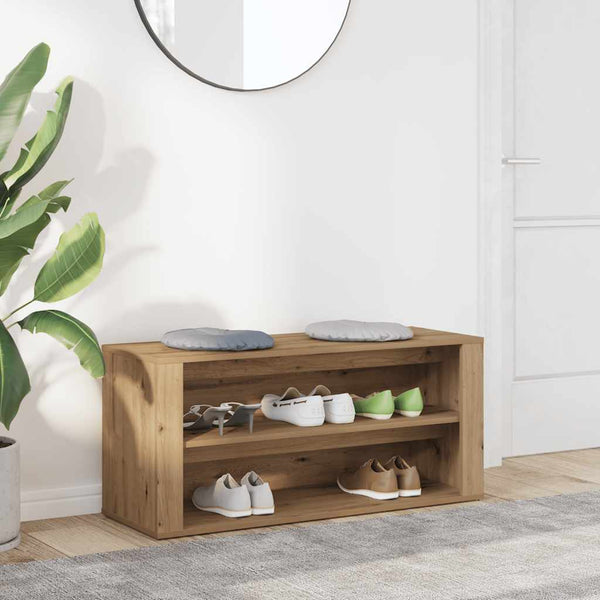 Schuhbank Artisan Eiche 100 cm