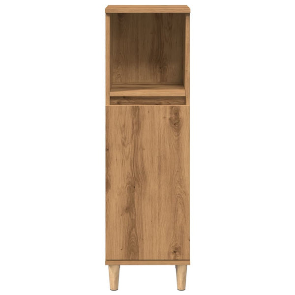Badschrank Artisan-Eiche 30x30x100 cm