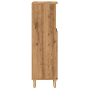 Badschrank Artisan-Eiche 30x30x100 cm