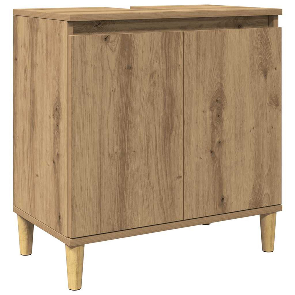 Waschbeckenunterschrank Artisan-Eiche 58x60 cm