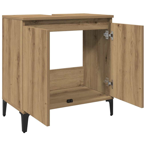 Waschbeckenunterschrank Artisan-Eiche 58x60 cm