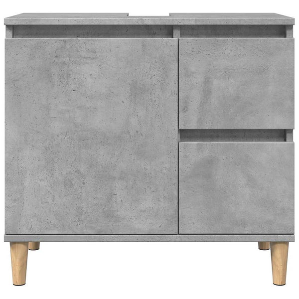 Waschbeckenunterschrank Betongrau 65 cm