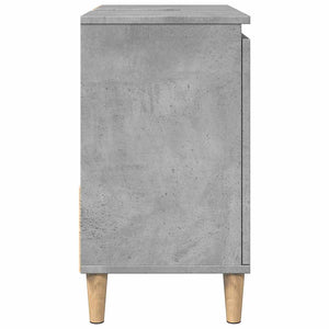Waschbeckenunterschrank Betongrau 65 cm