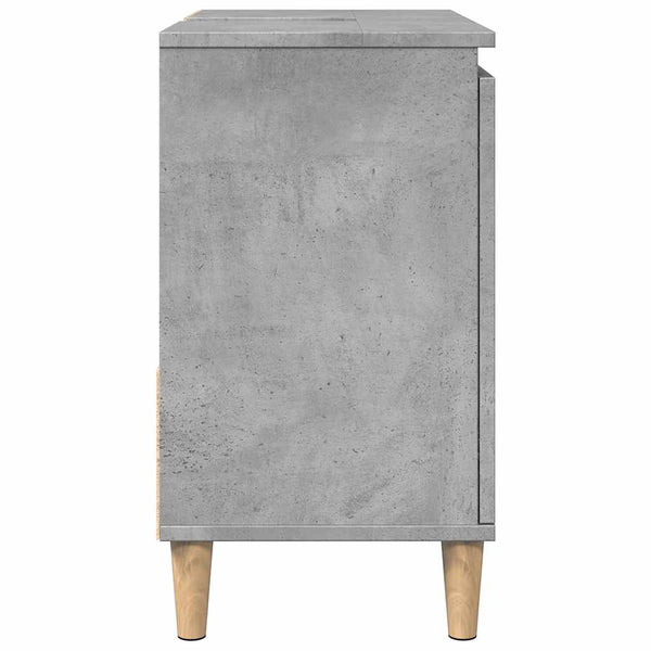 Waschbeckenunterschrank Betongrau 65 cm