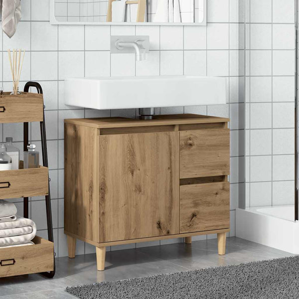 Waschbeckenunterschrank Artisan Eiche 65 cm