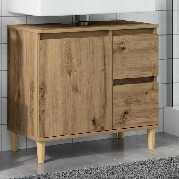 Waschbeckenunterschrank Artisan Eiche 65 cm