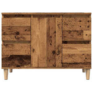 Waschbeckenunterschrank Altholz Optik 80 cm