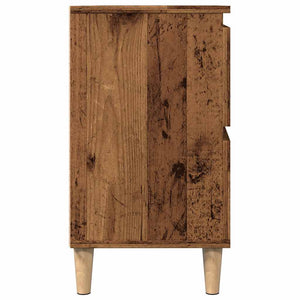 Waschbeckenunterschrank Altholz Optik 80 cm
