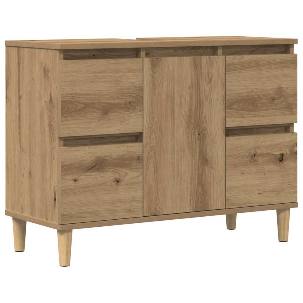 Waschbeckenunterschrank Artisan Eiche 80 cm