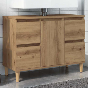 Waschbeckenunterschrank Artisan Eiche 80 cm