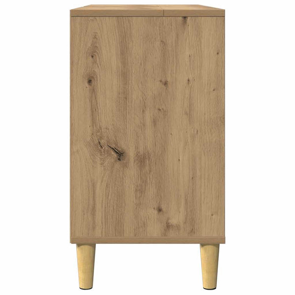 Badschrank Braun Artisan-Eiche 80 cm