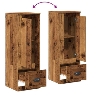 Highboard Altholz-Optik 36x35,5x103,5 cm