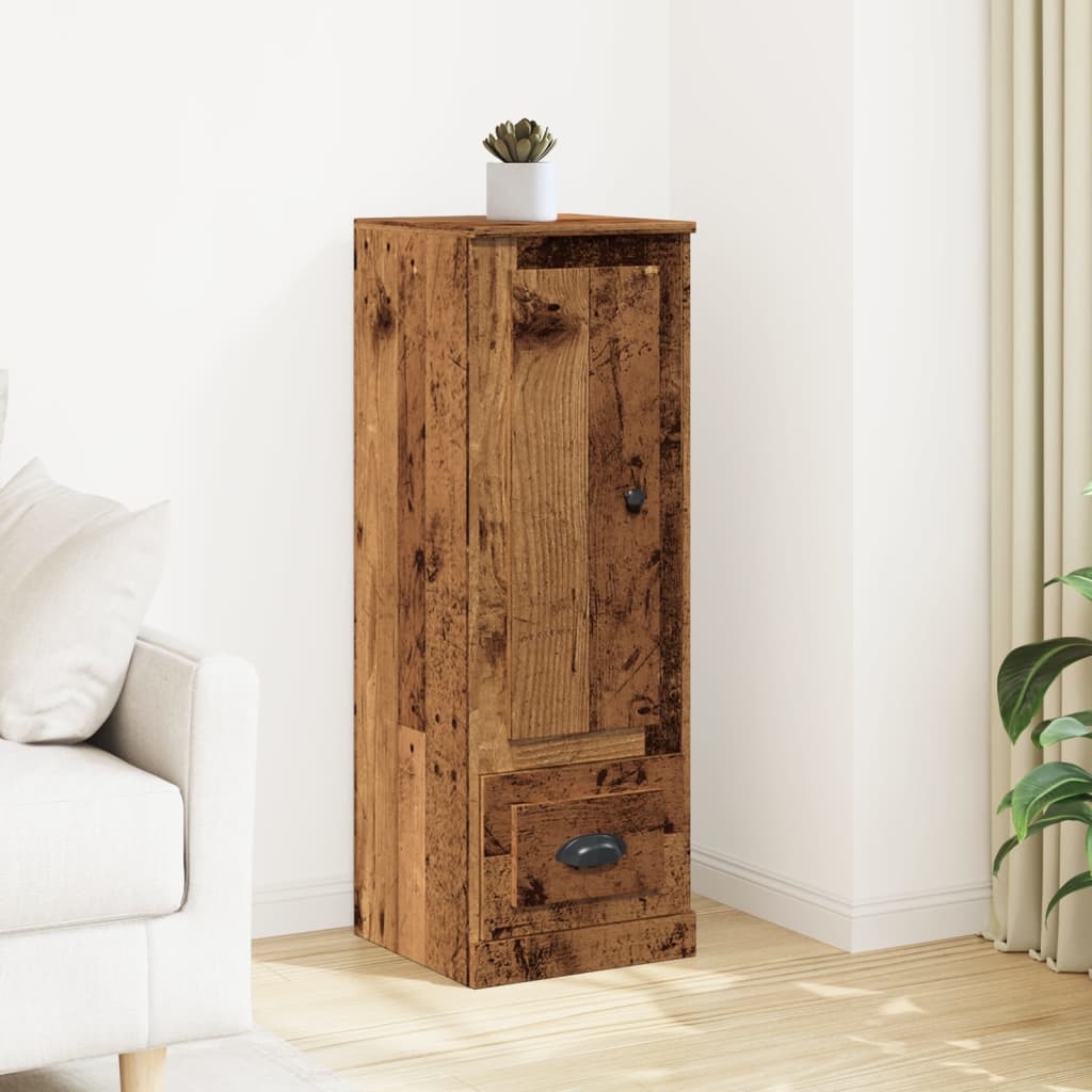 Highboard Altholz-Optik 36x35,5x103,5 cm