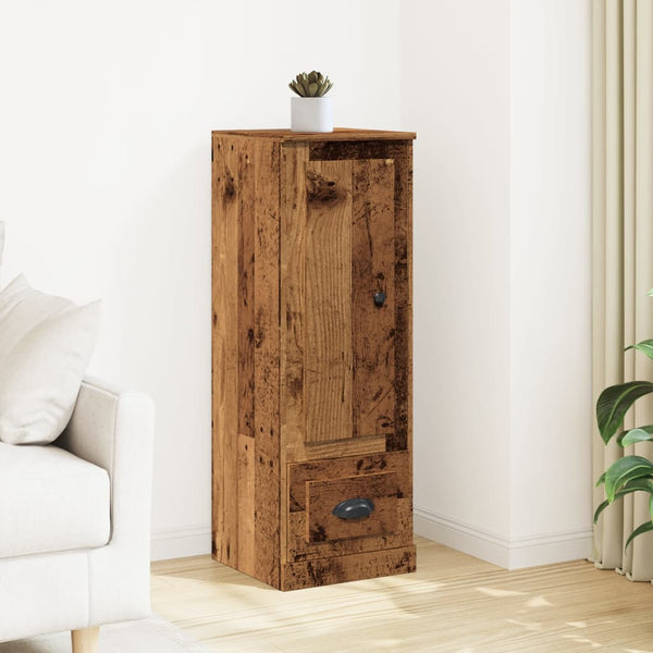 Highboard Altholz-Optik 36x35,5x103,5 cm