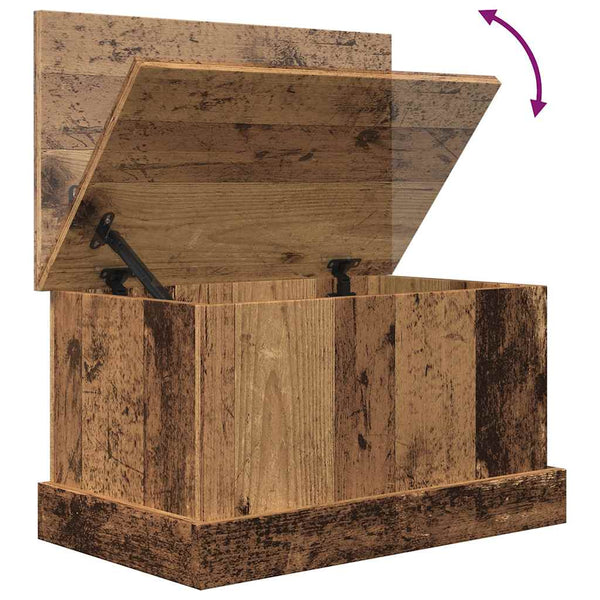 Truhe Altholz-Optik 30x50x28 cm