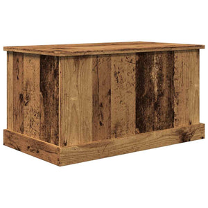 Aufbewahrungstruhe Altholz-Optik 70x40x38 cm