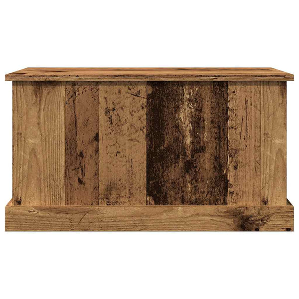 Aufbewahrungstruhe Altholz-Optik 70x40x38 cm