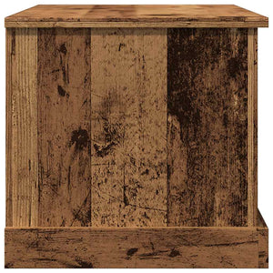 Aufbewahrungstruhe Altholz-Optik 70x40x38 cm