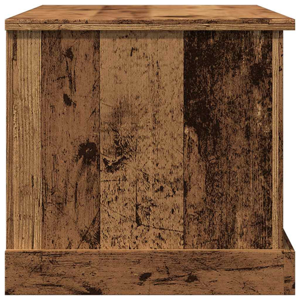 Aufbewahrungstruhe Altholz-Optik 70x40x38 cm