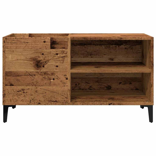 Plattenschrank im Altholz-Design
