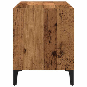 Plattenschrank im Altholz-Design