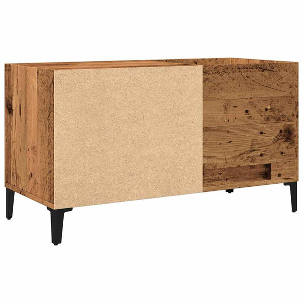 Plattenschrank im Altholz-Design