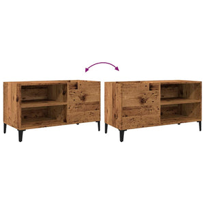 Plattenschrank im Altholz-Design