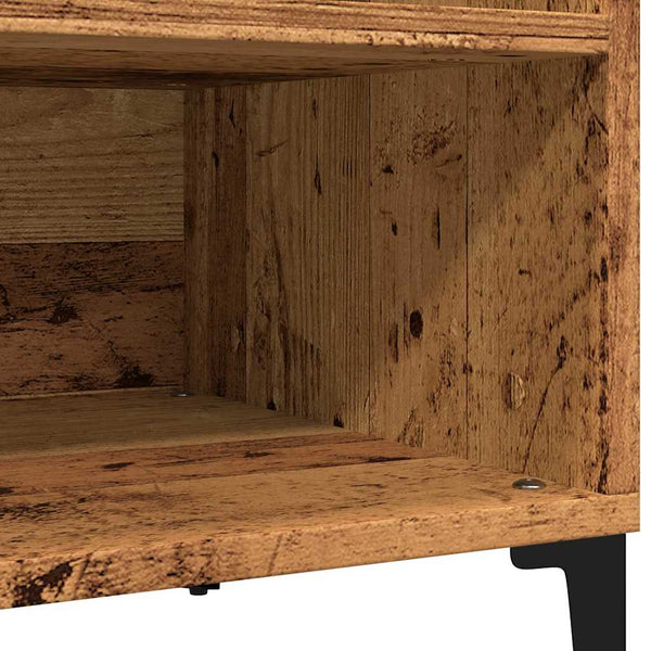 Plattenschrank im Altholz-Design