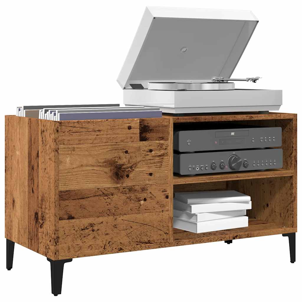 Plattenschrank im Altholz-Design