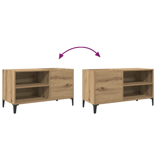 Plattenschrank Artisan Eiche 84,5 cm