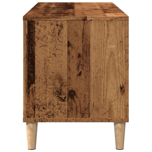Plattenschrank Altholz-Optik, 100 cm