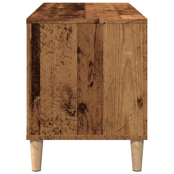Plattenschrank Altholz-Optik, 100 cm
