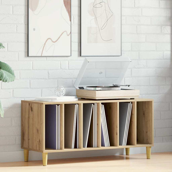 Plattenschrank Artisan Eiche 100x38x48 cm