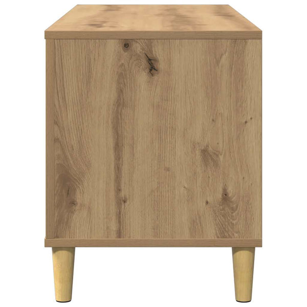 Plattenschrank Artisan Eiche 100x38x48 cm
