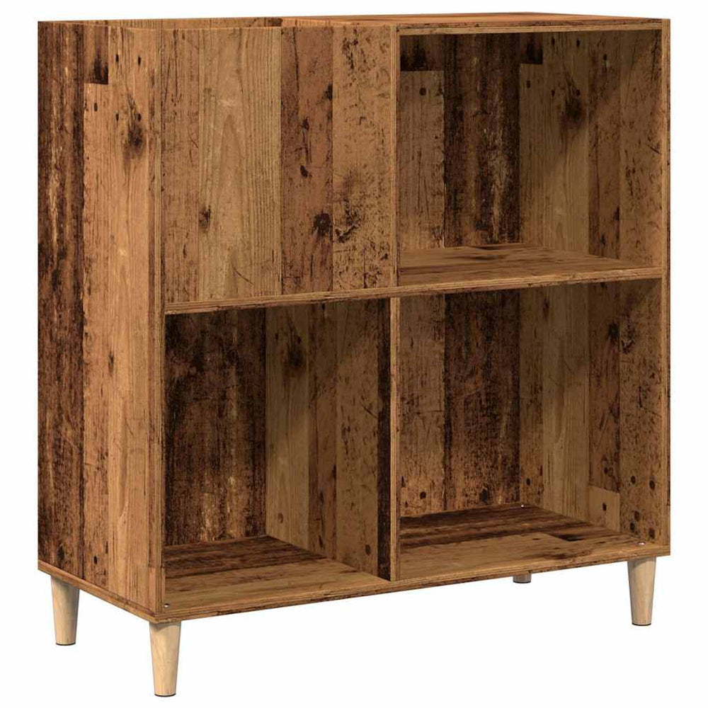 Plattenschrank Altholz-Optik