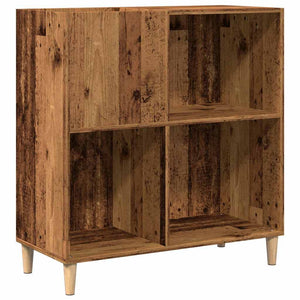 Plattenschrank Altholz-Optik