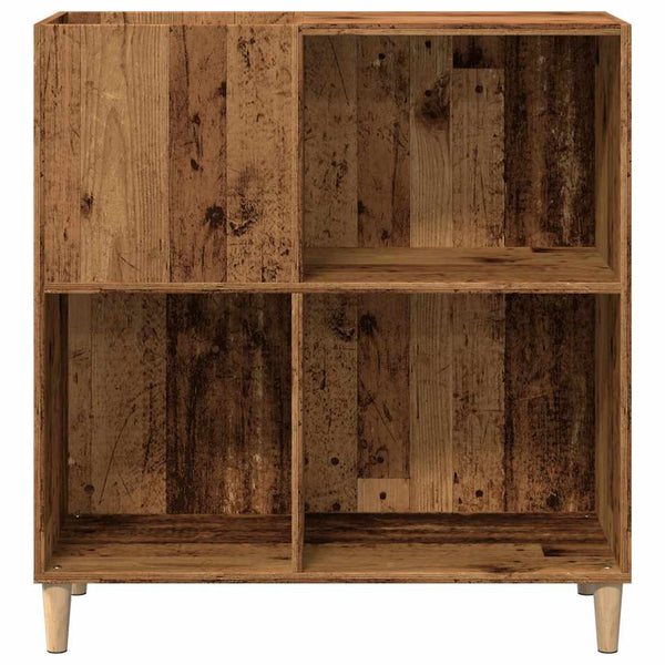 Plattenschrank Altholz-Optik