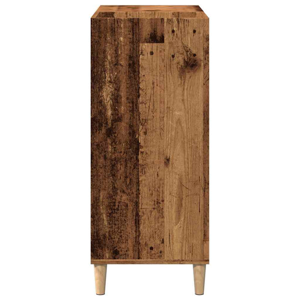 Plattenschrank Altholz-Optik