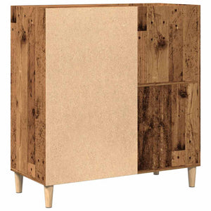 Plattenschrank Altholz-Optik