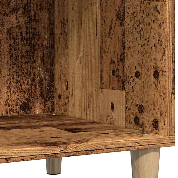 Plattenschrank Altholz-Optik