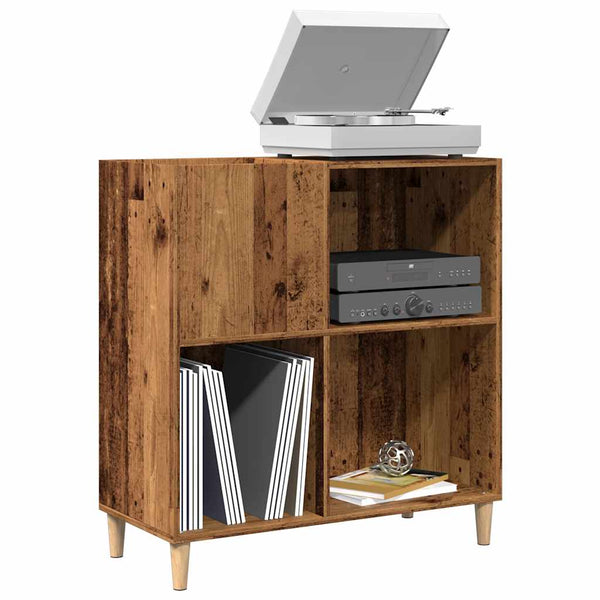 Plattenschrank Altholz-Optik
