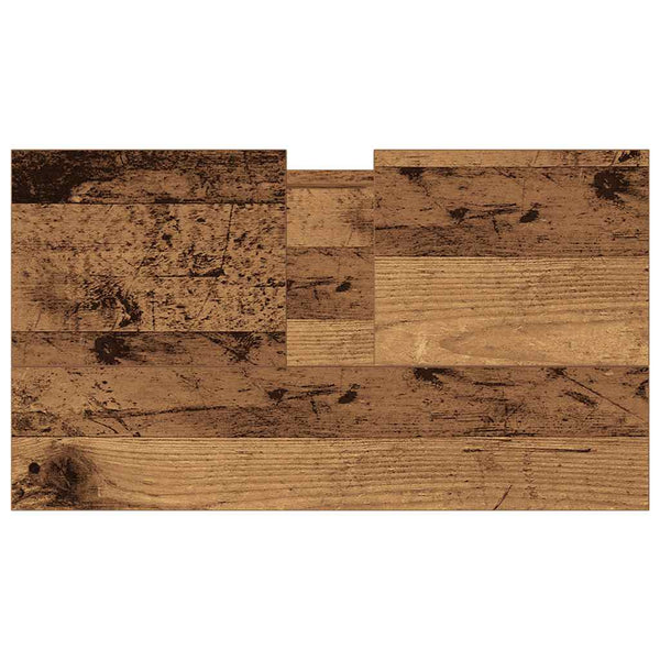 Badschrank Altholz-Optik, 58 cm