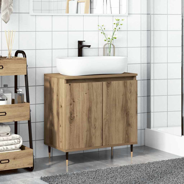 Badschrank Artisan Eiche 58x33x60 cm