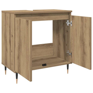 Badschrank Artisan Eiche 58x33x60 cm