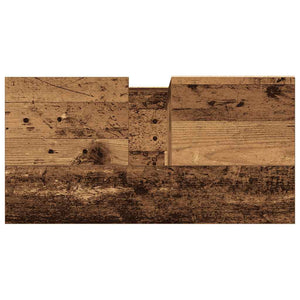 Badschrank Altholz-Optik, 65 cm