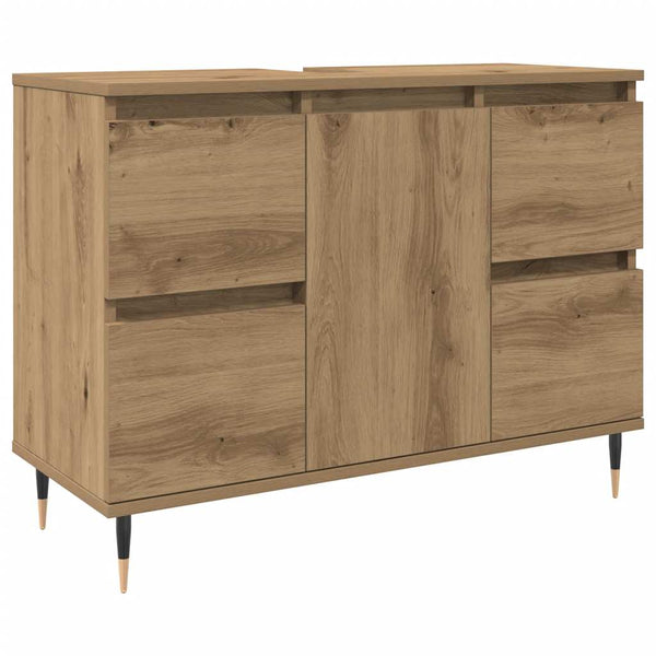Badschrank Artisan Eiche 80x60 cm